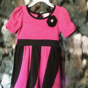 $15⬇️Pink and Black Shimmery Party dress